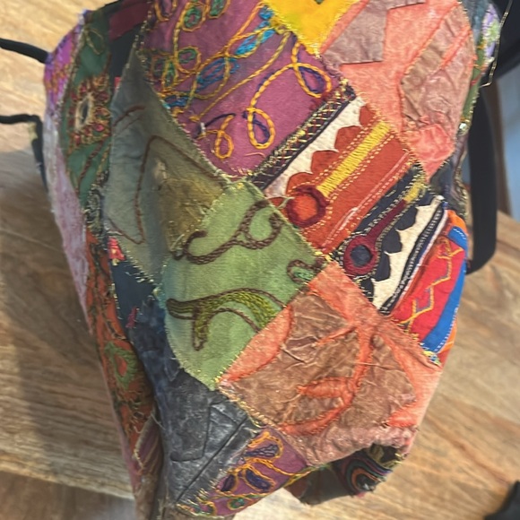 Indian Bohemian Patchwork Bag - Picture 6 of 10